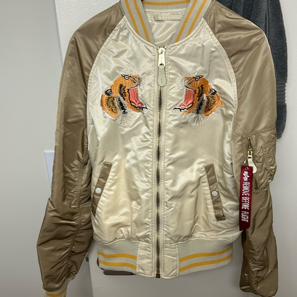 Limited edition reversible bomber jacket